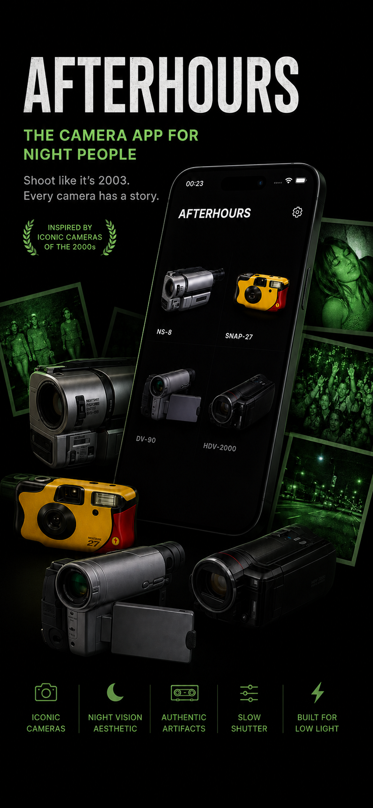 Afterhours Camera app