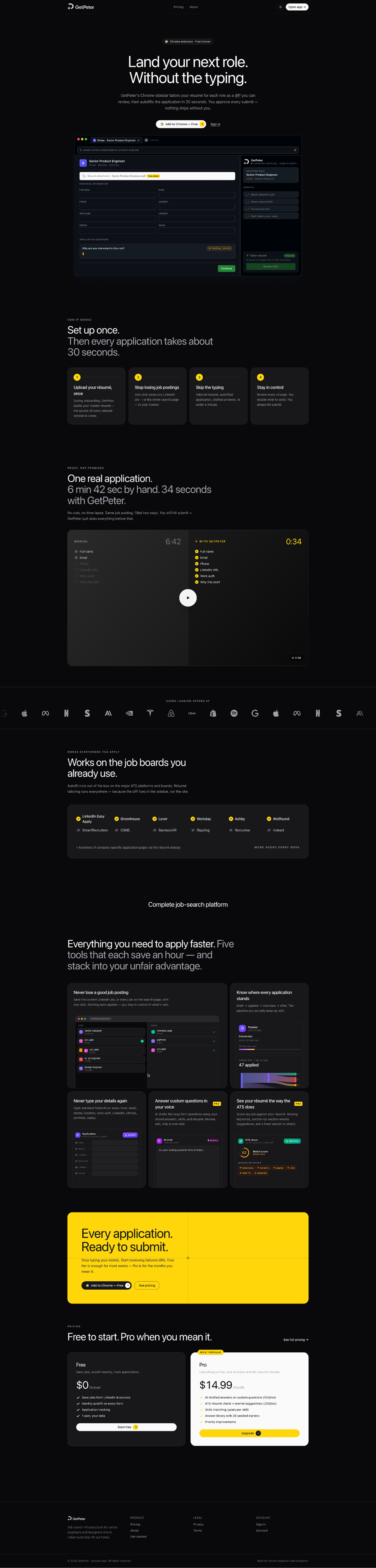 GetPeter screenshot 1
